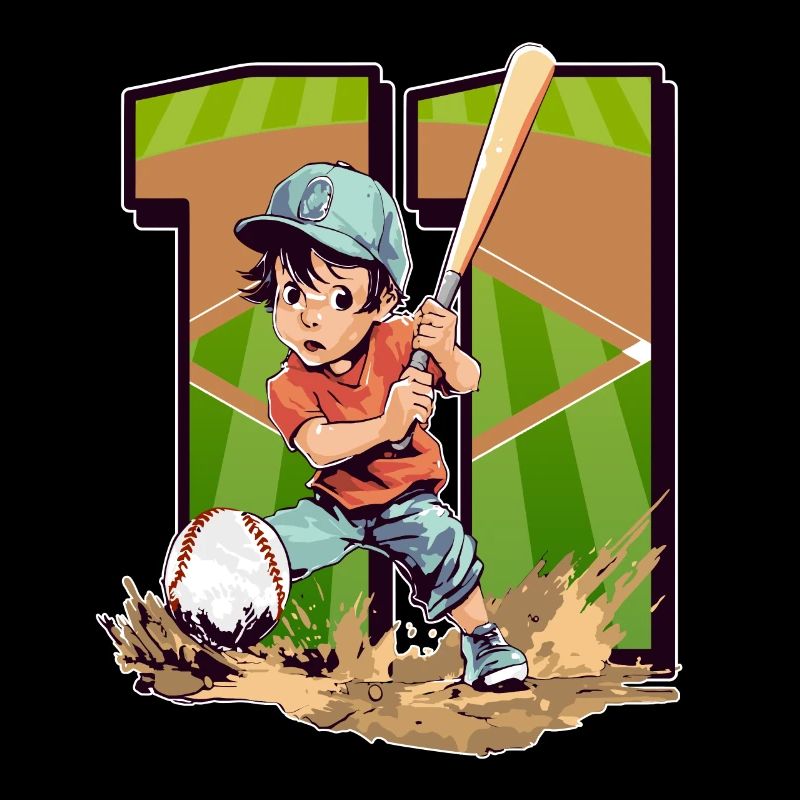 Baseball Anniversaire - 11 ans garçon - 11.