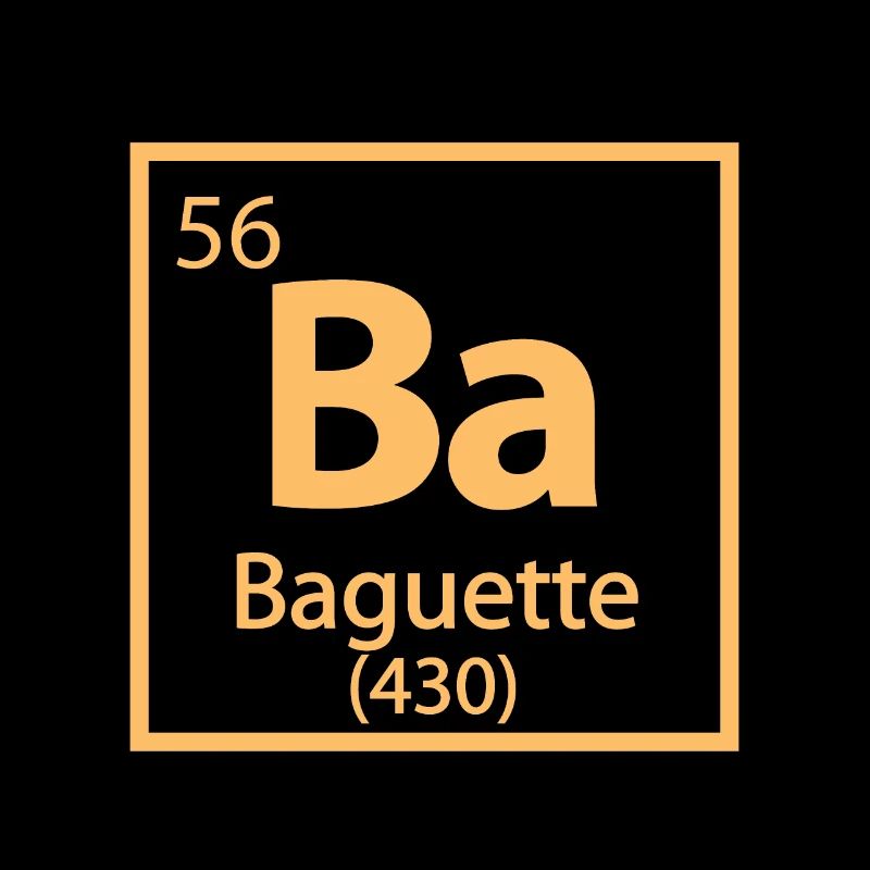 Baguette Element - Funny Periodic Table