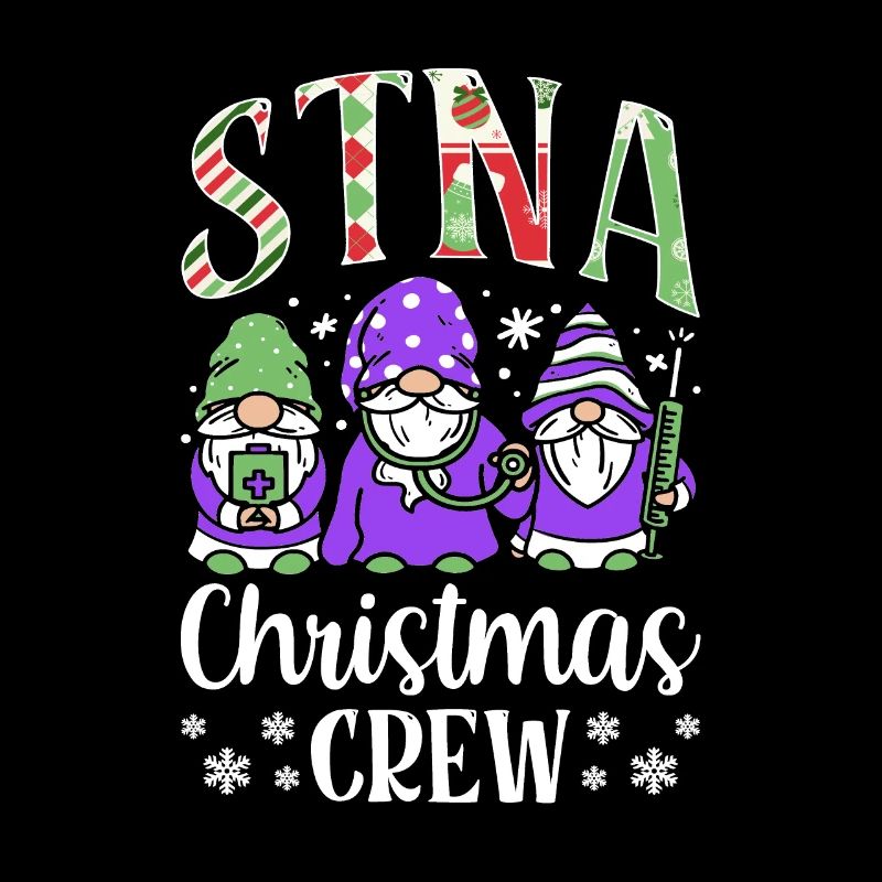 Équipe de Noël - STNA State Tested Nursing
