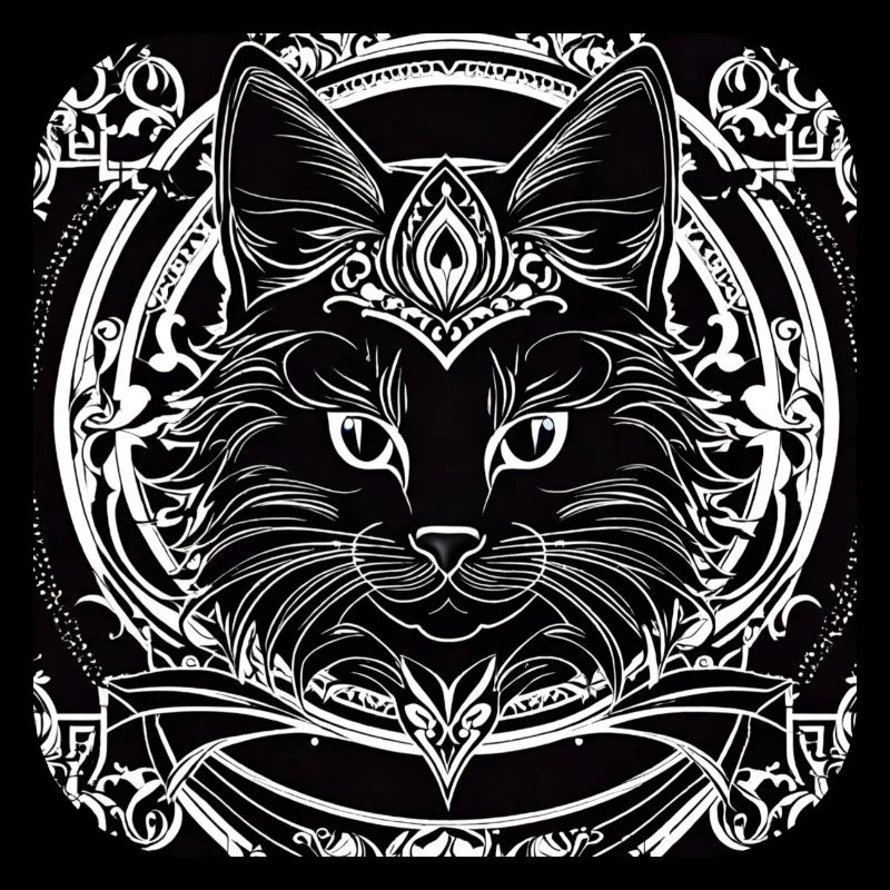 Coole Gothik Katze
