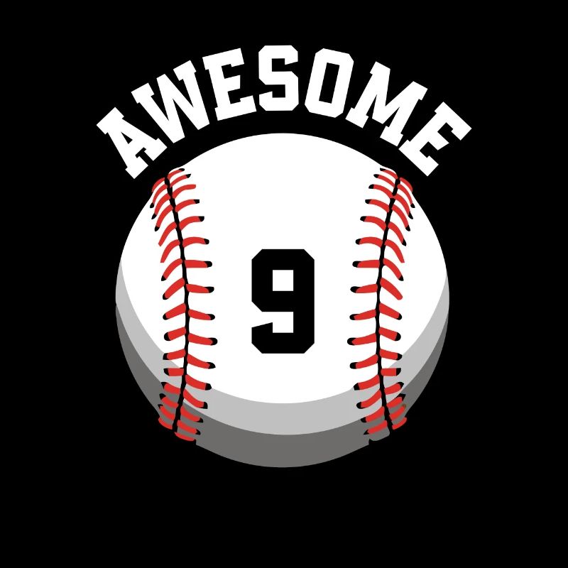 Kinder Geburtstag 9. Geburtstag Baseballparty