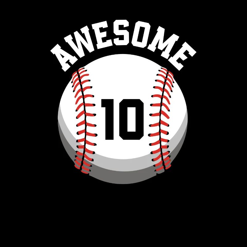 Kinder Geburtstag 10. Geburtstag Baseballparty