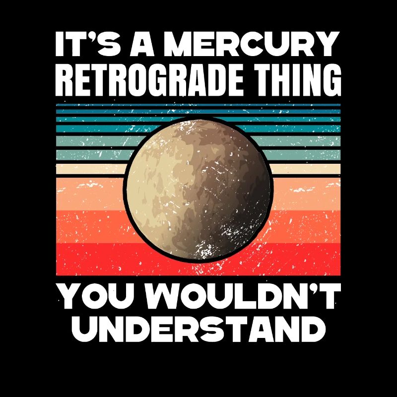 Planètes rétrogrades Mercure rétrograde