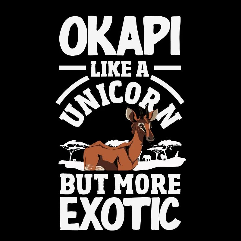 Funny zookeeper okapi lover