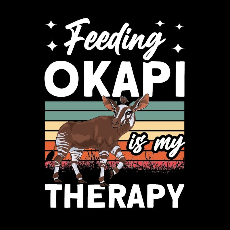 Funny zookeeper okapi lover