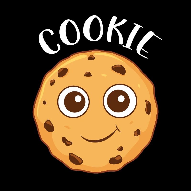 Joli biscuit aux pépites de chocolat