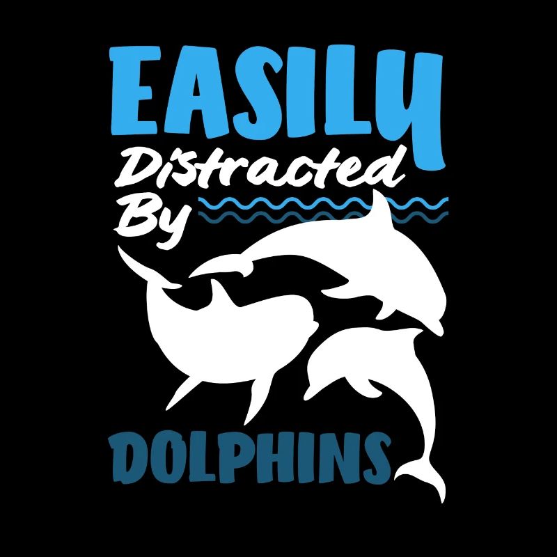 Facilement distrait par les dauphins