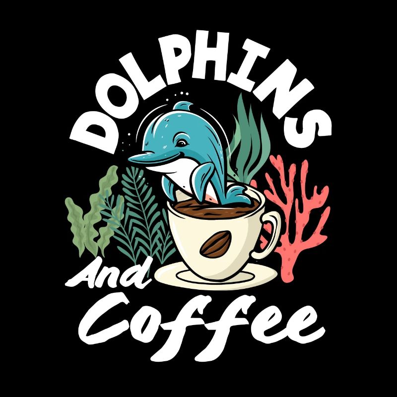 Love dolphins and coffee