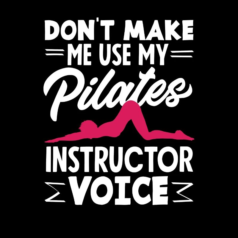 Ne me laissez pas exprimer mon professeur de Pilates