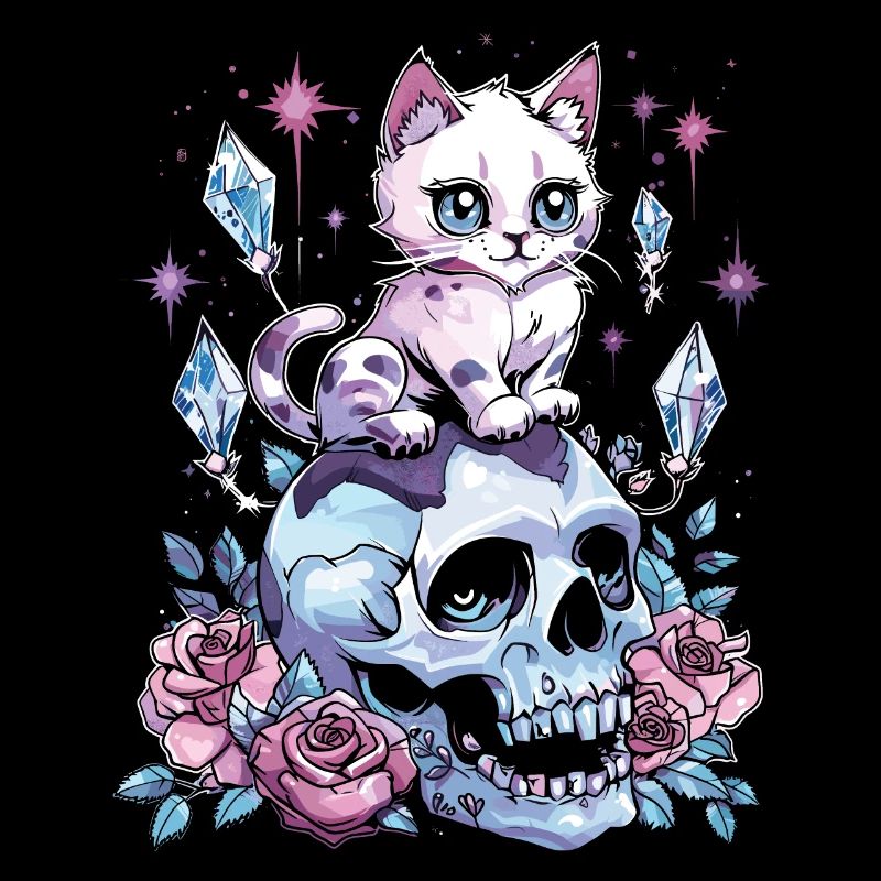 Kawaii Chat Pastel Goth Mignon Anime