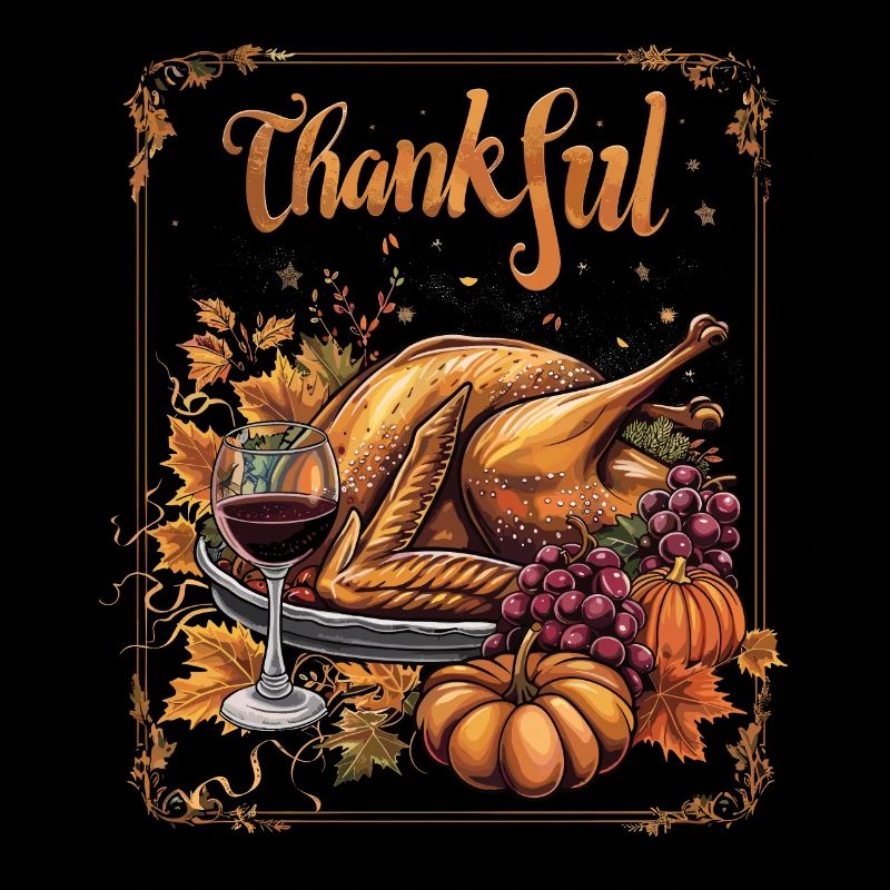 Grateful Gobble Wobble Thanksgiving