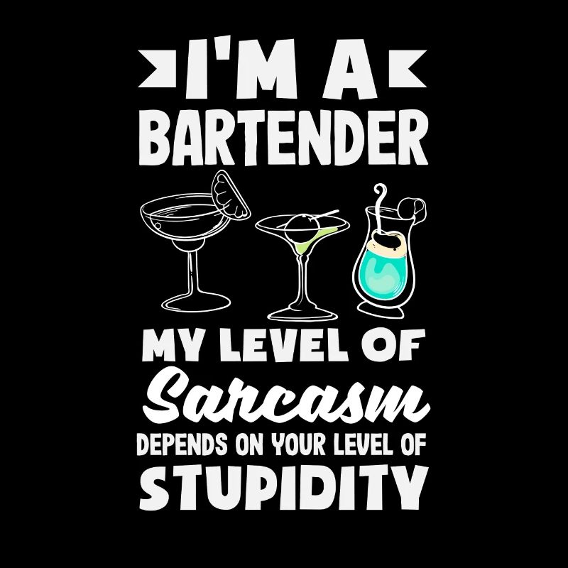 Funny Bartender Saying Bartender Gift