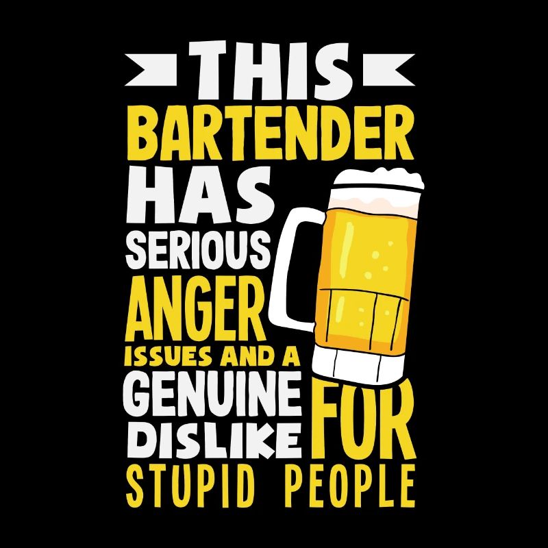 Funny Bartender Saying Bartender Gift