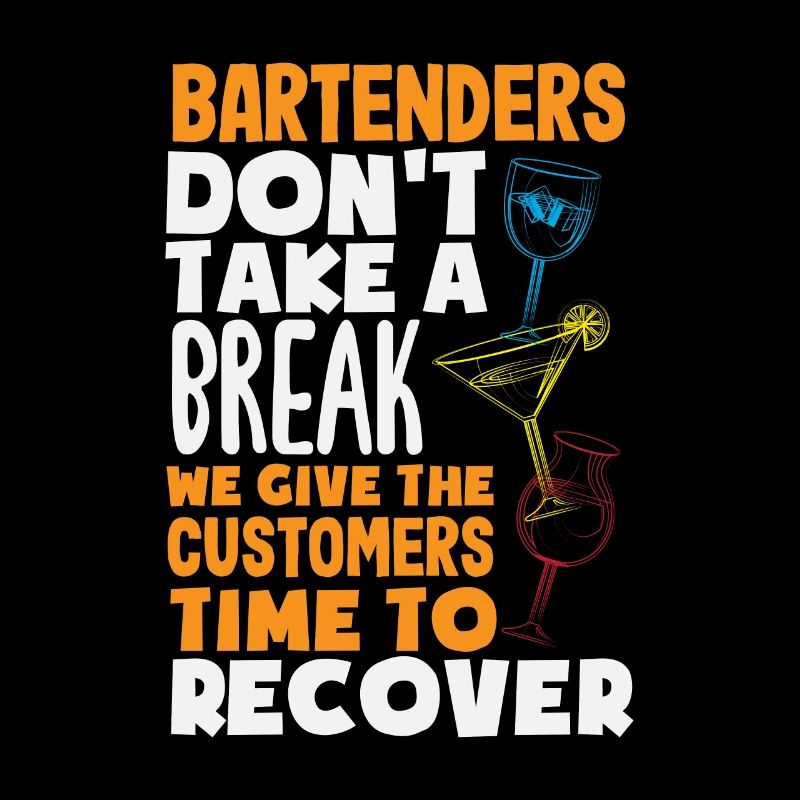 Funny Bartender Saying Bartender Gift