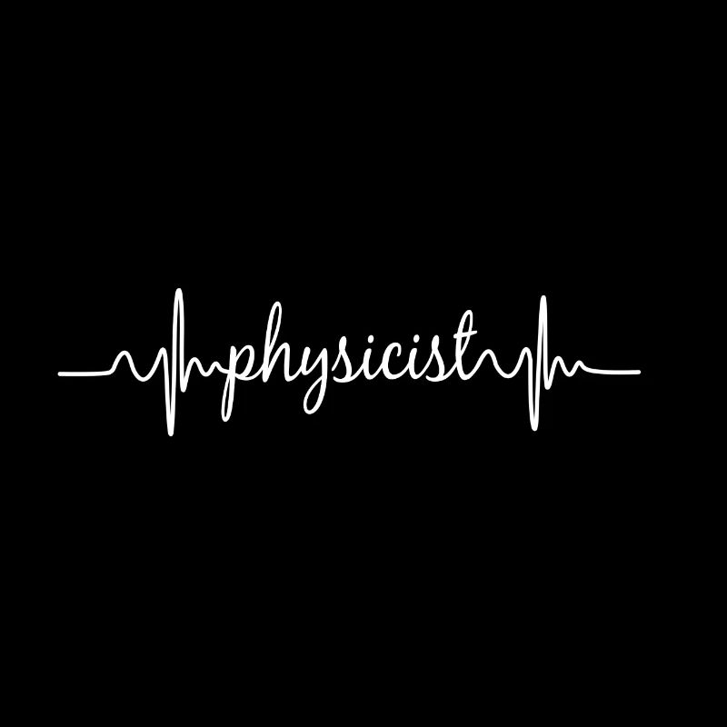 Herzschlag EKG Physicist Physiker Physik Geschenk