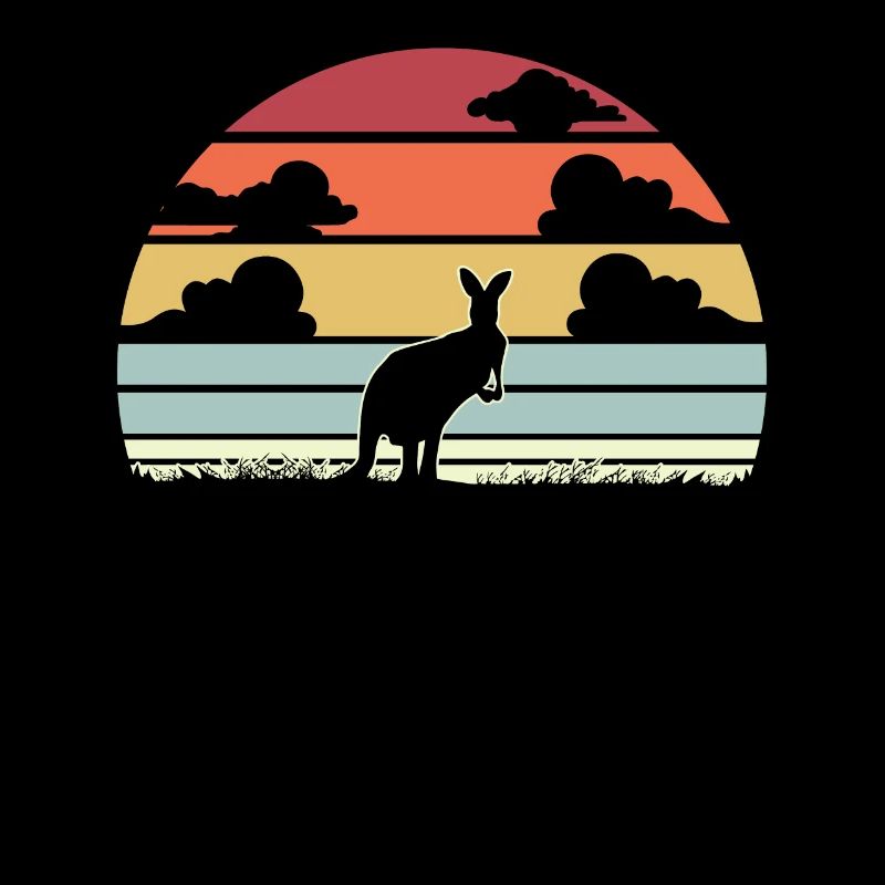 Cadeau rétro kangourou