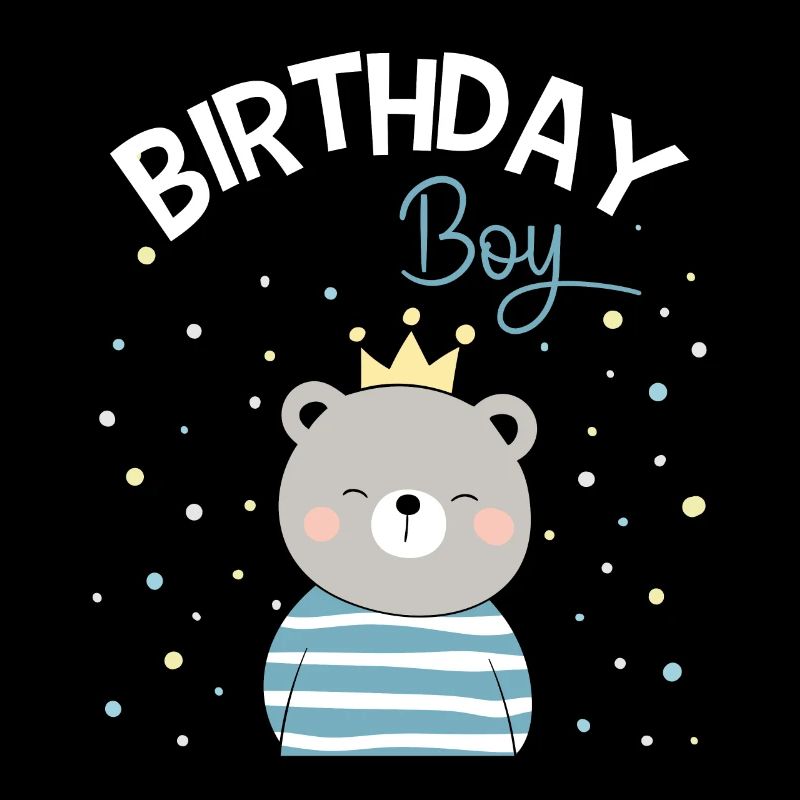 Geburtstagskind Kindergeburtstag Birthday Boy
