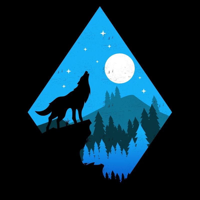 Wölfe Wolf Geschenk Geschenkidee