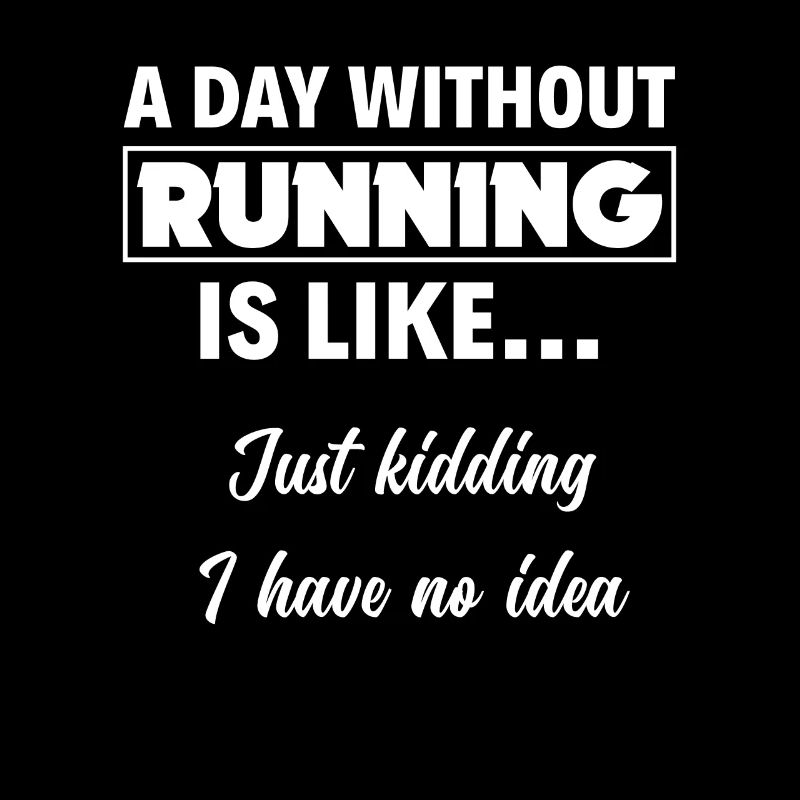 Fun Running Runner Run Gift