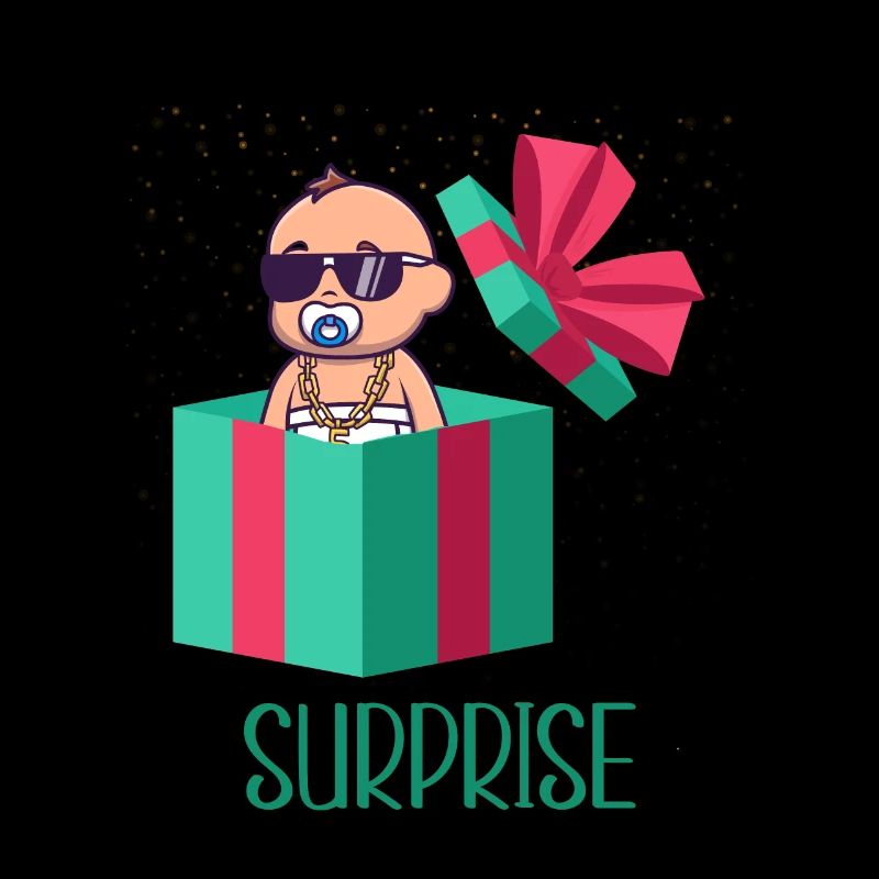 Surprise Idée Cadeau Annoncement de Grossesse