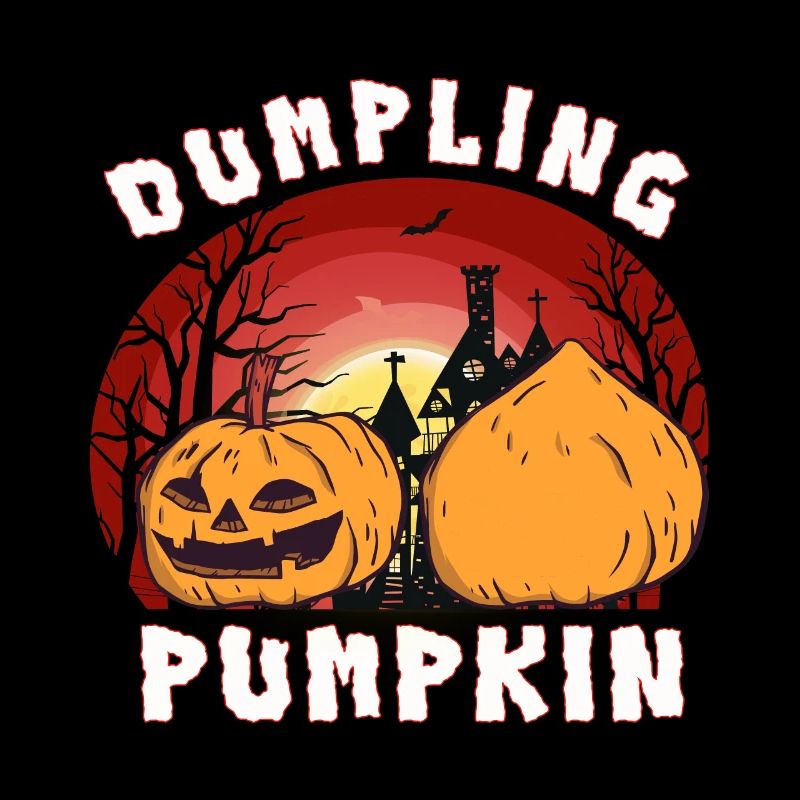 Jack O Lantern Pumpkin Face - Dumpling Pumpkin