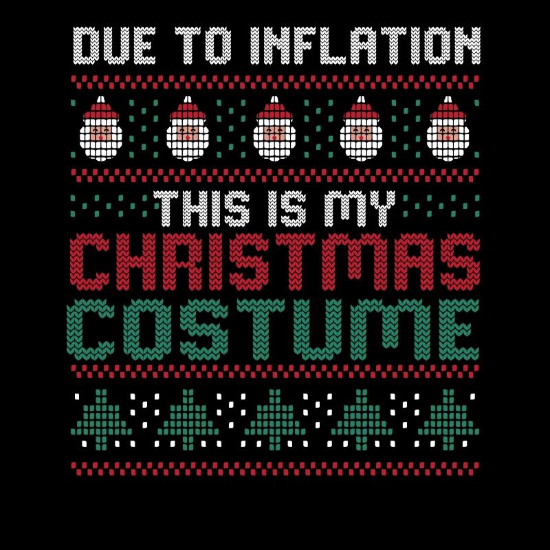 En raison de l’inflation pulls de Noël drôle de Noël