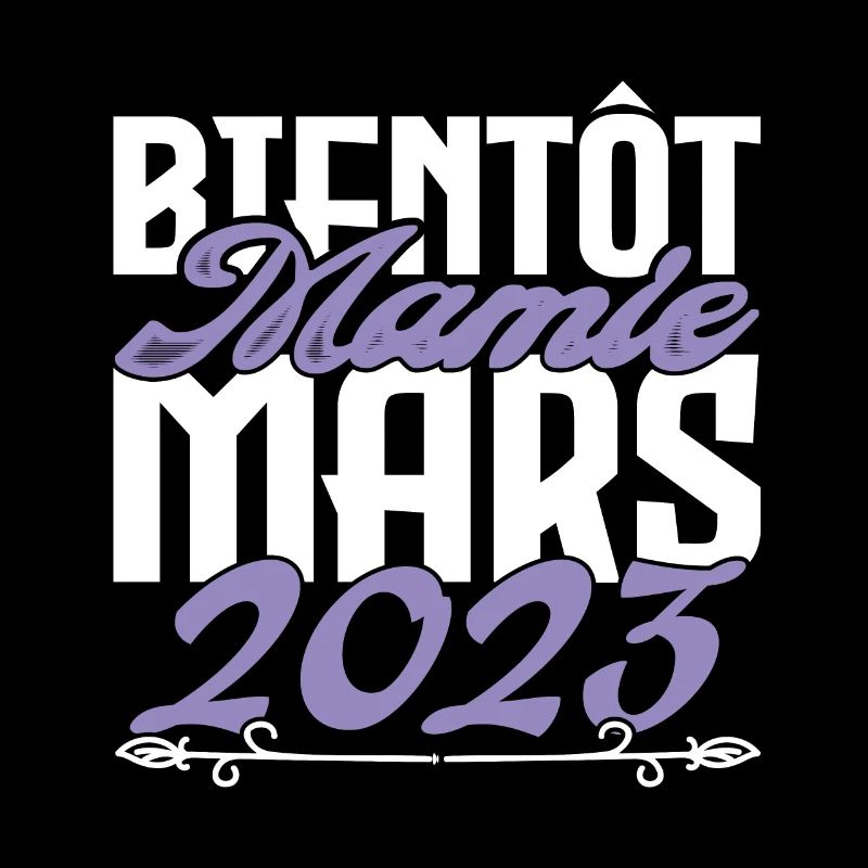 Annonce grossesse. bientôt Mamie Mars 2023.