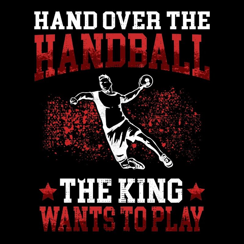 would rather play handball Handball player