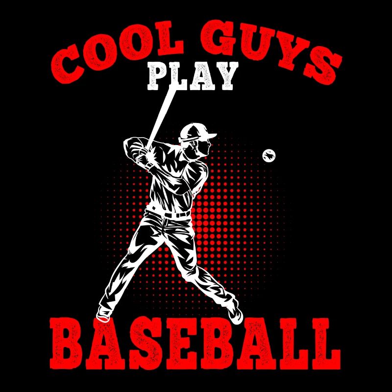Cool Guys Baseball Baseball Player Baseball Player