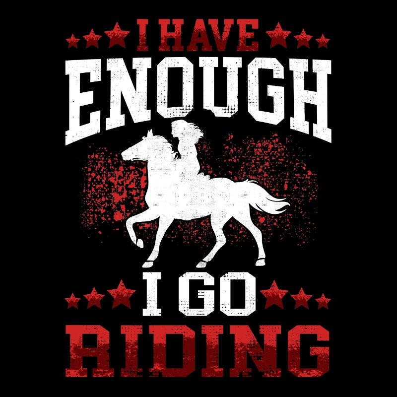 Je monte à cheval cavalier