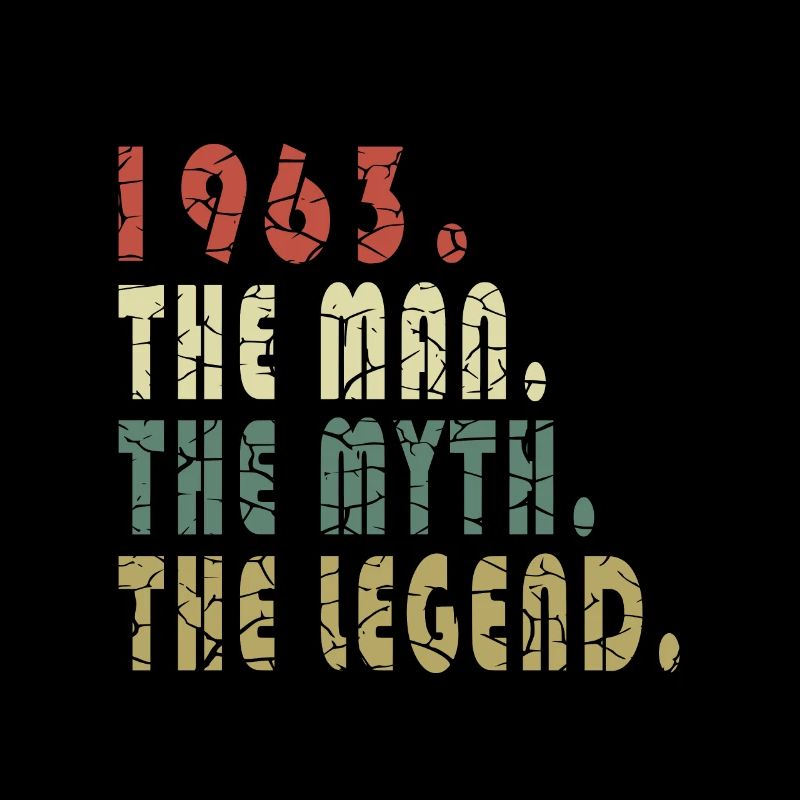 60. Geburtstag - Legende Spruch 1963