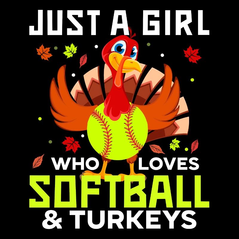 Softball Baseball - Truthahn Geschenkidee