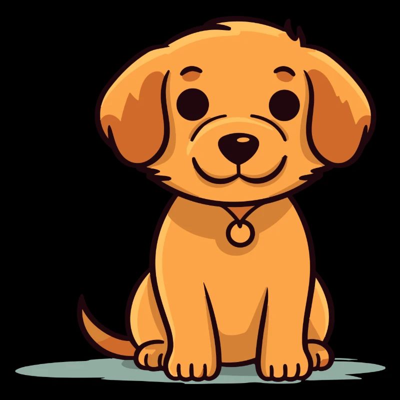 Conception de chien mignon pour les propriétaires de chiens