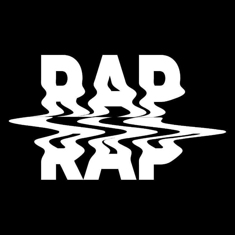 RAP music logo design