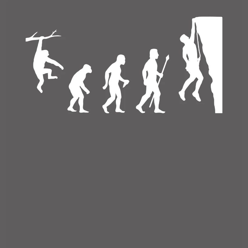 Funny Rock Climbing Evolution