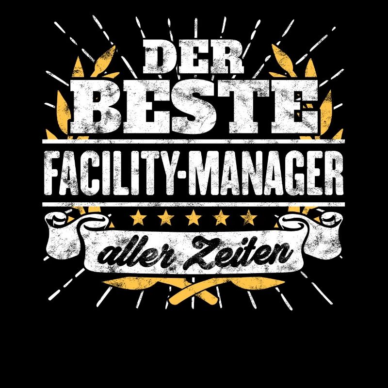 Bester Facility-Manager Spruch Geschenk Shirt