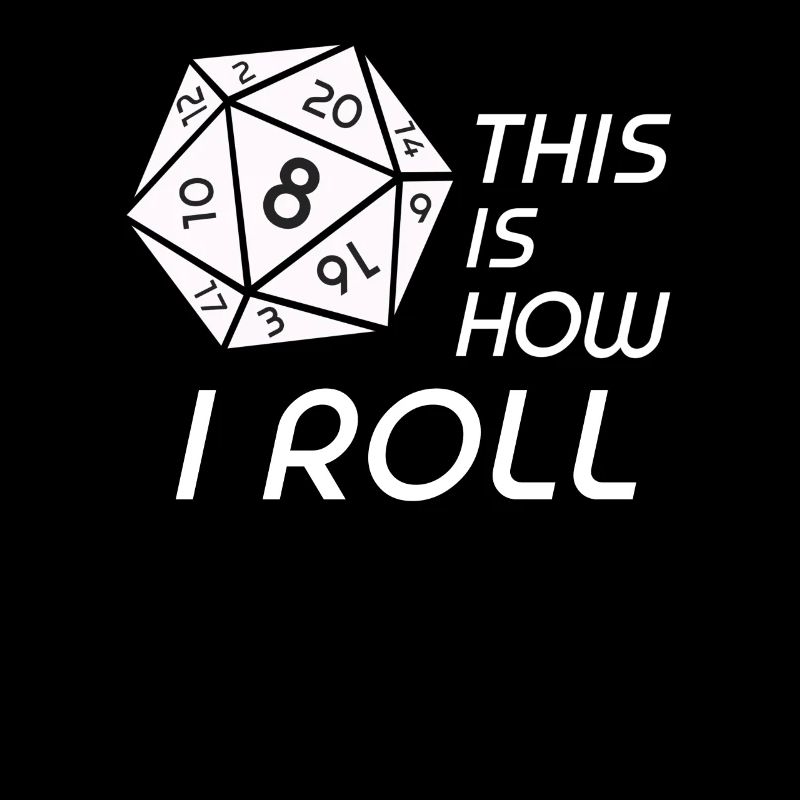 Rollenspiel Würfel RPG Brettspiel Nerd Geschenk