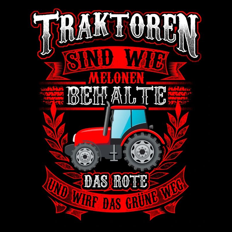 Les tracteurs sont comme des melons
