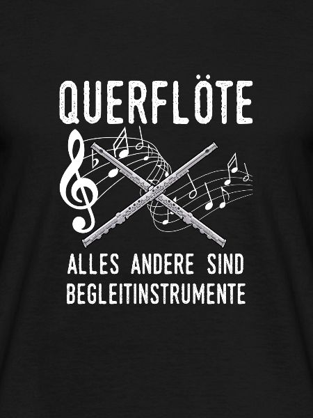 Querflöte Querflötenspieler Geschenk Instrumente