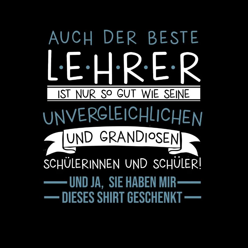 Bester Lehrer Lehrerin Schule Unterricht Geschenk