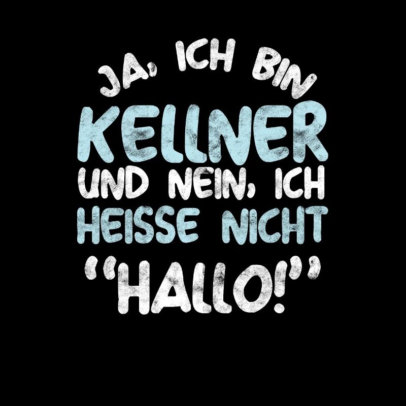 Ich Bin Kellner Kellnerin Gastronomie Geschenk