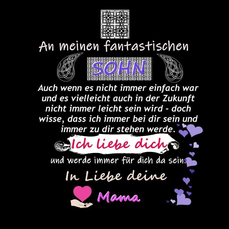 Fantastischer Sohn - Mama Spruch