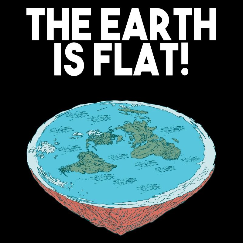 Flatearth Klimawandel Nerd Impfgegner Geschenk