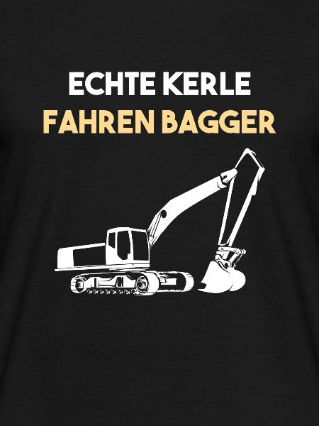 Bagger Baggerfahrer Baggern