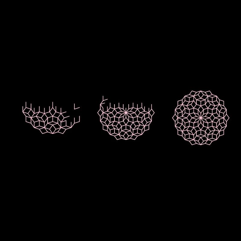 Penrose Tiling ST Pattern