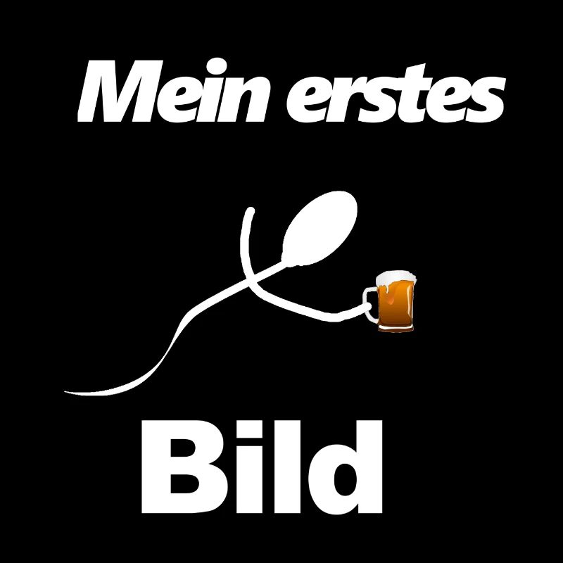 Mein erstes Bild Sperma mit einem Bier