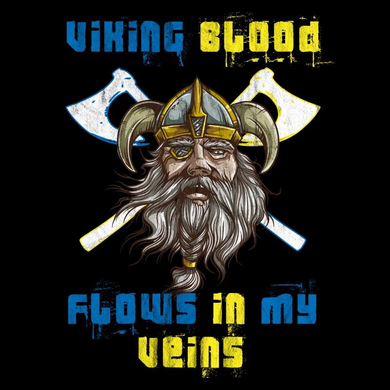 Wikinger Schweden Schwede Wikinger Blut Geschenk