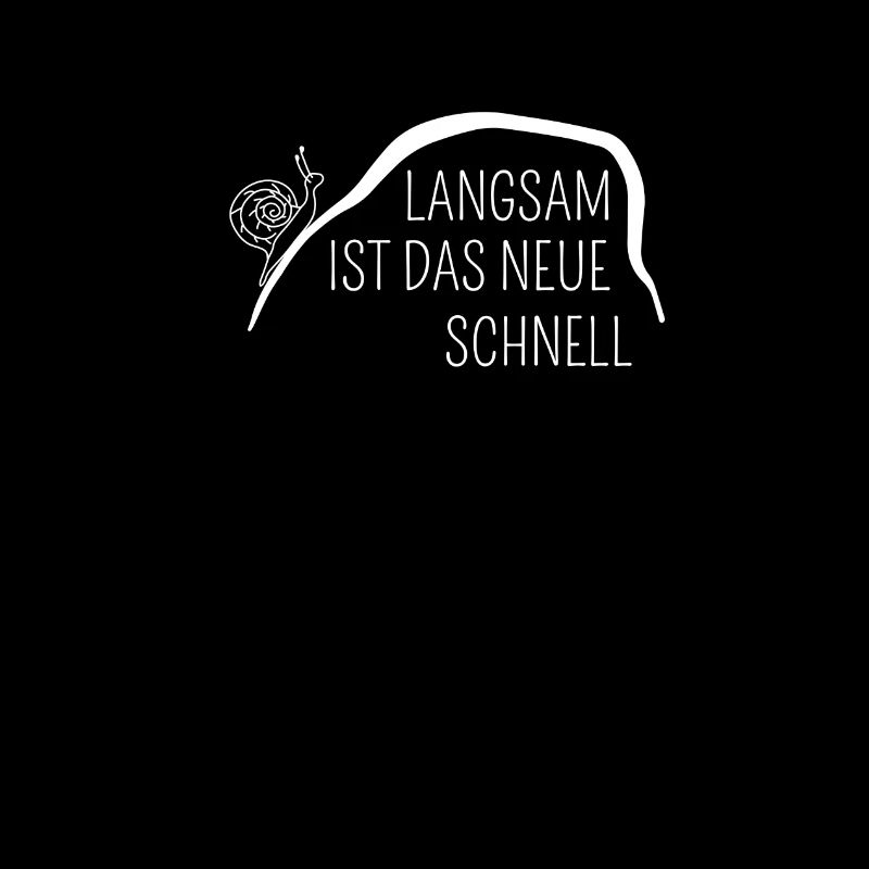 Schnecke schnell langsam Berg schleim geschenk