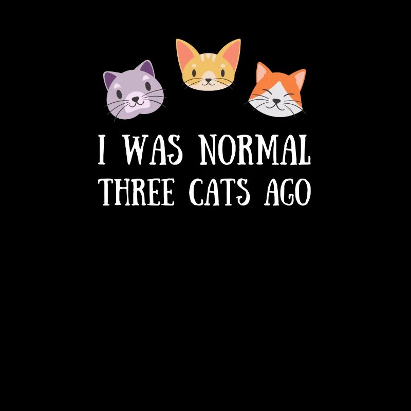 Chat de trois cats ago animal mignon