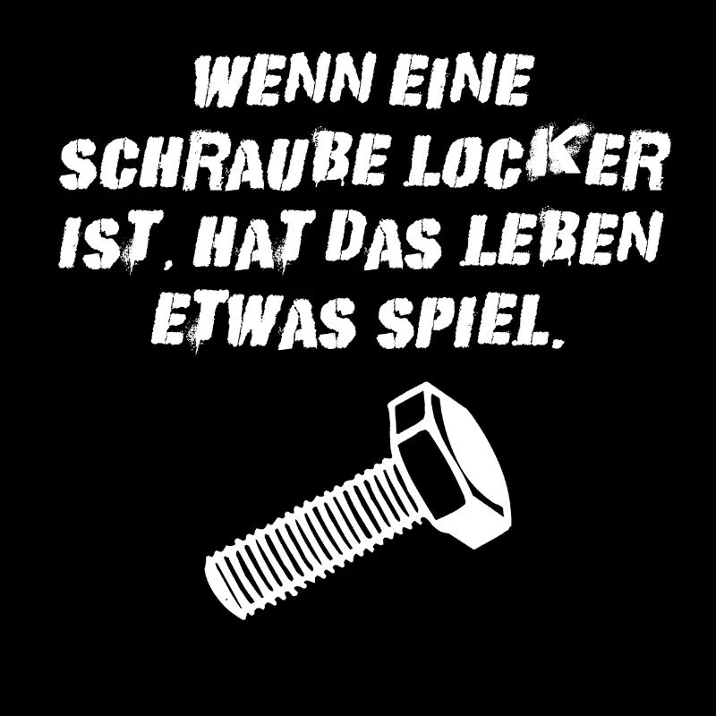 Schraube locker Lustig Geschenk Idee